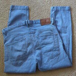 Reserved by Fine Denim Light Wash Denim Button Fly Jeans Size 36W 34L